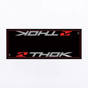 THOK CARPET CM 80X200 BLACK/RED