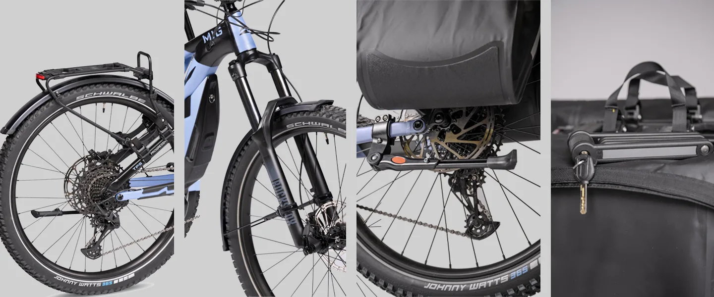 FENDERS - KICKSTAND - LOCK