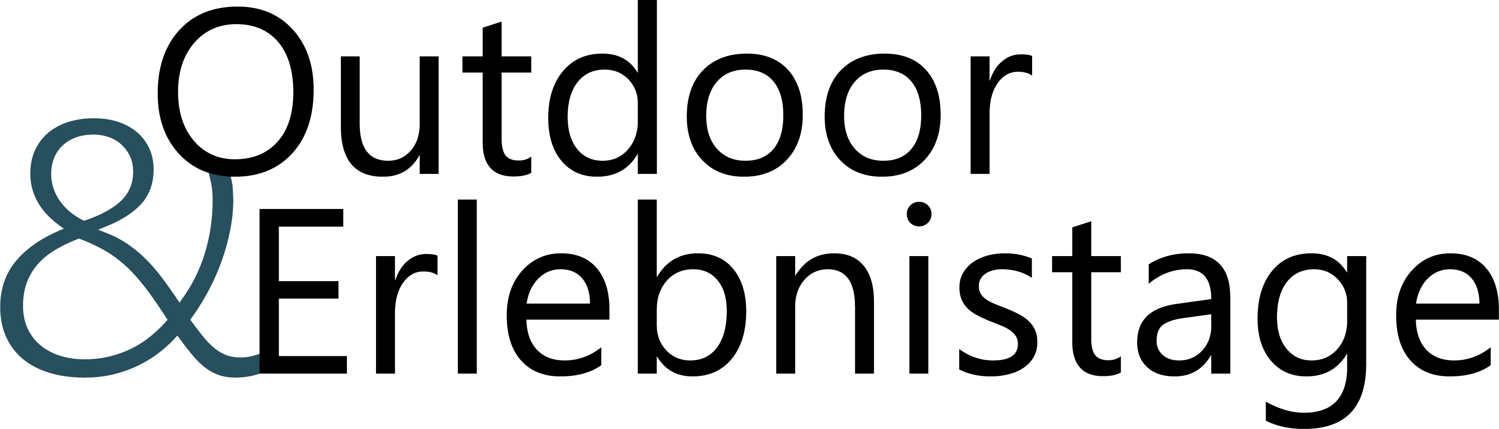 Outdoor & Erlebnistage 2024 Logo_Online_Schwarz