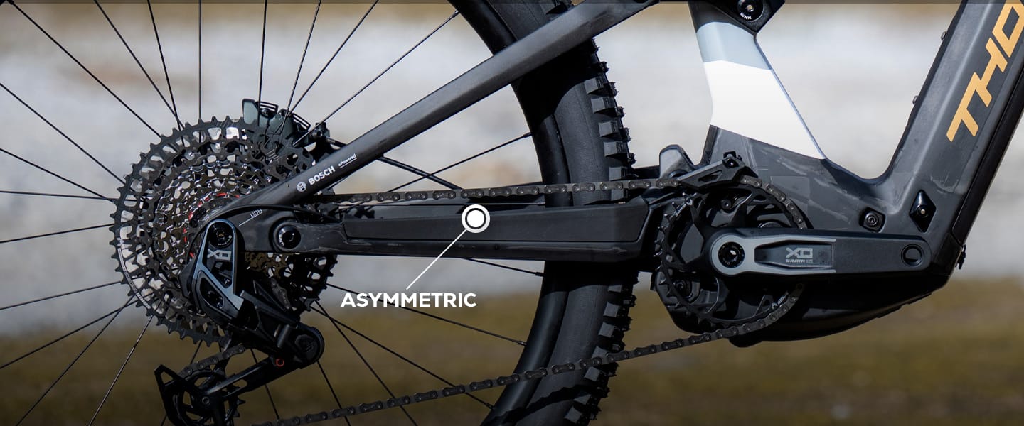 TRIANGLE ARRIÈRE ASYMÉTRIQUE