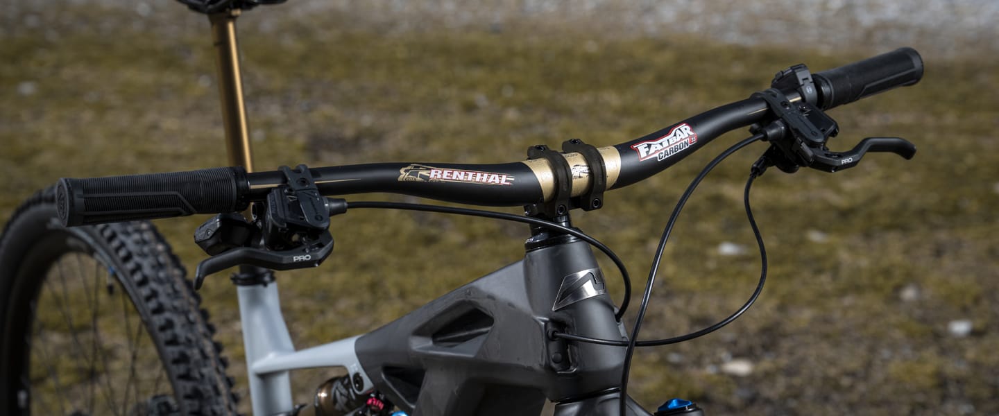 Guidon Renthal en carbone